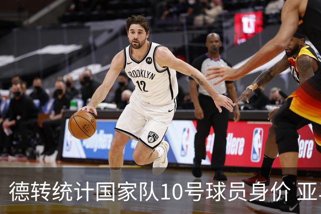 德转统计国家队10号球员身价 亚马尔1.5亿居榜首